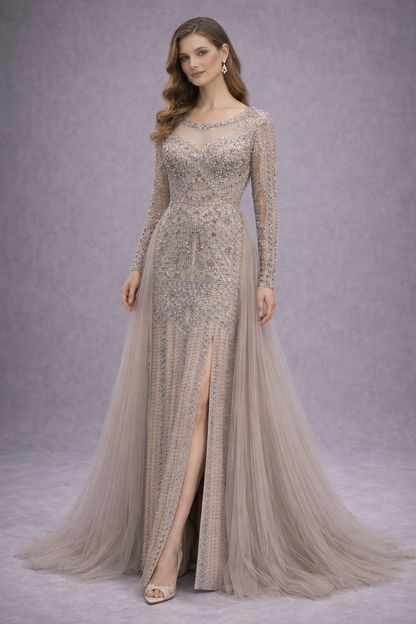 Elegant Couture Evening Gown
