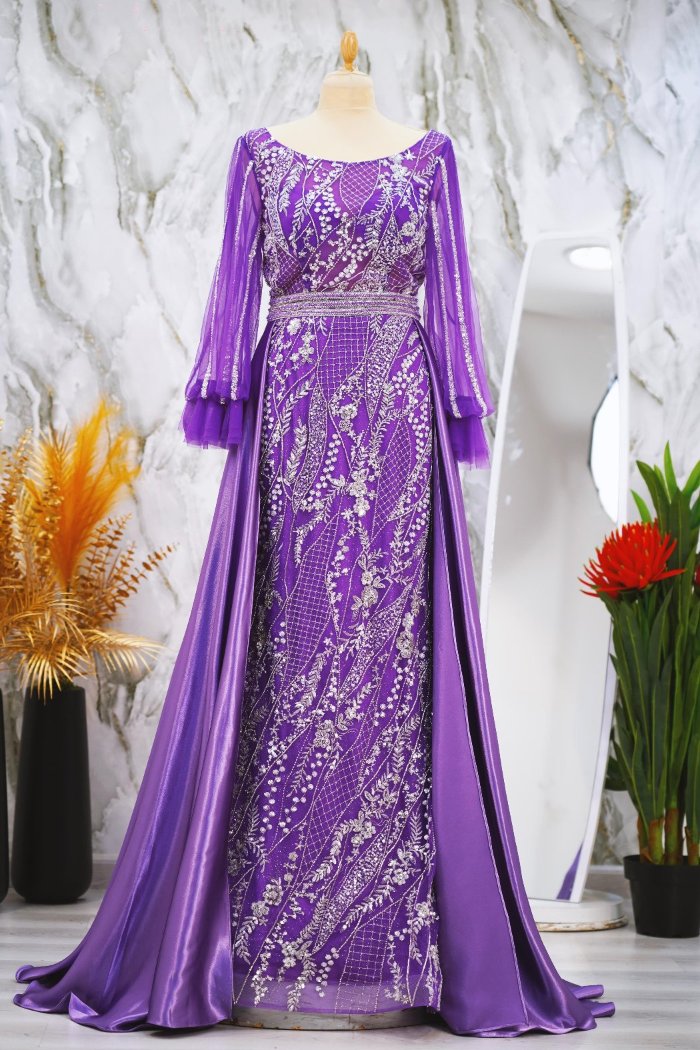 ROYAL EMBELLISHED GOWN