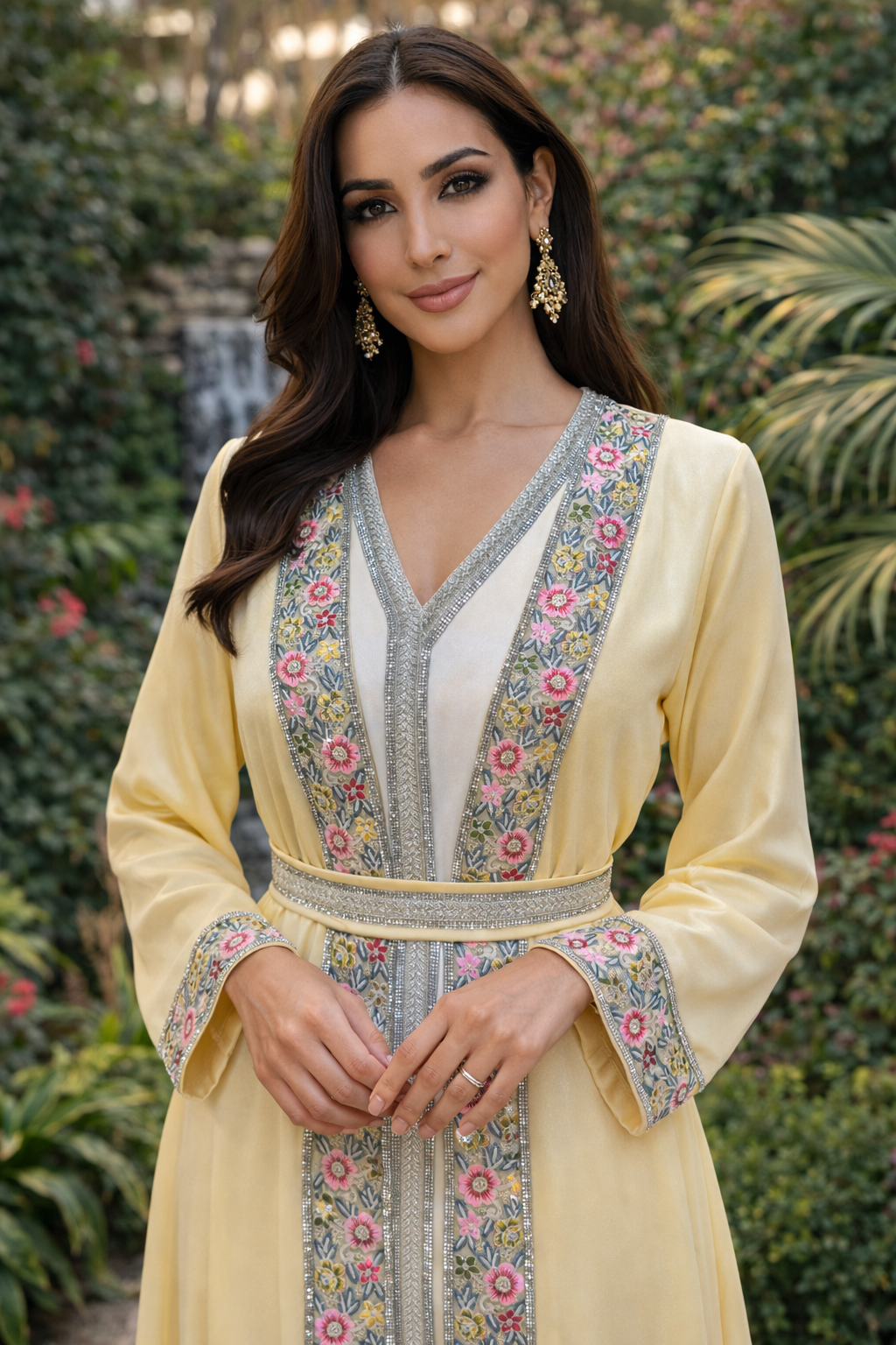 Sunlit Elegance Kaftan