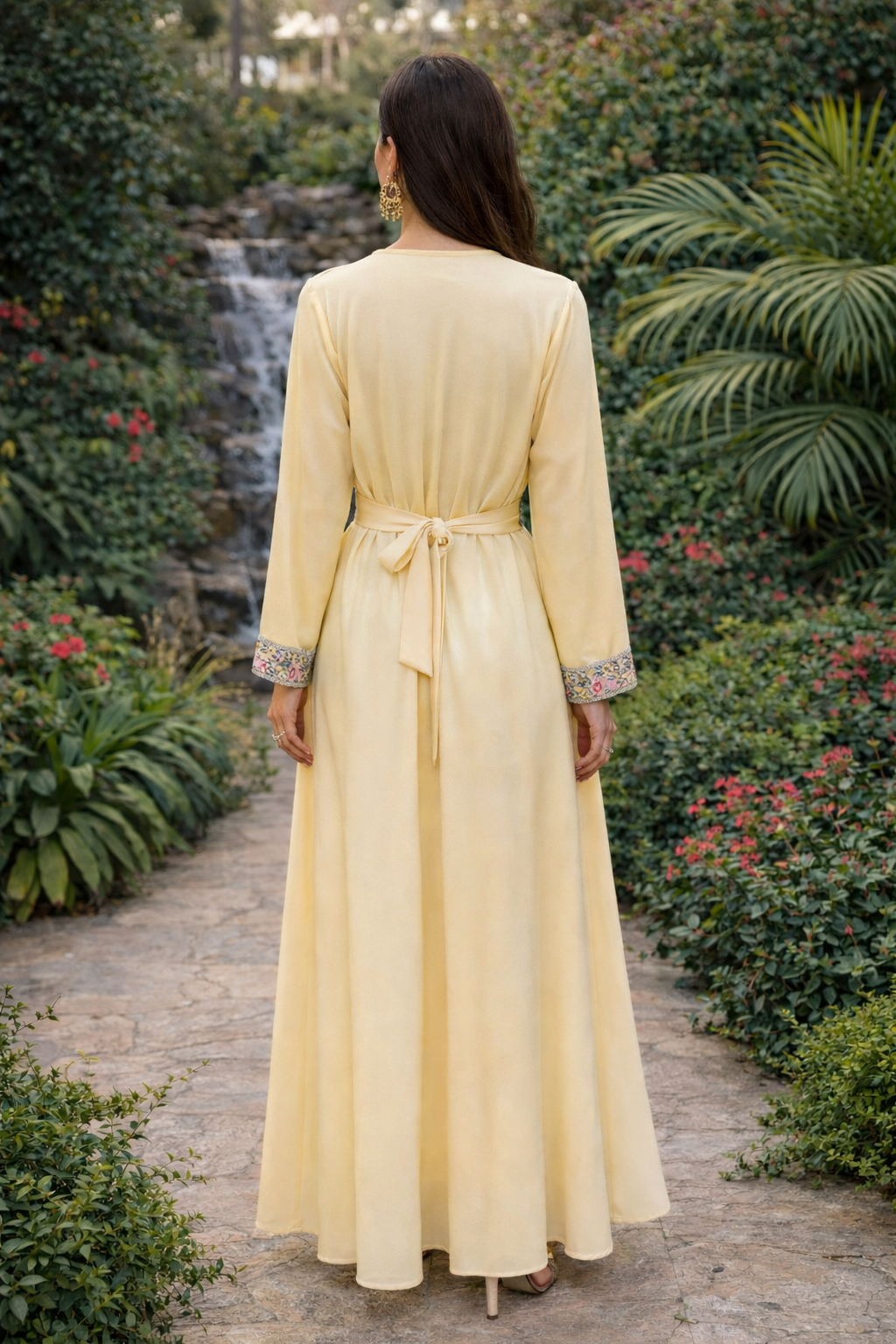 Sunlit Elegance Kaftan