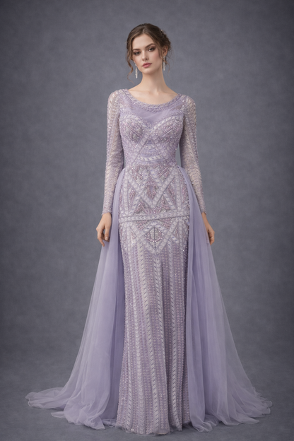 Elegant Couture Evening Gown