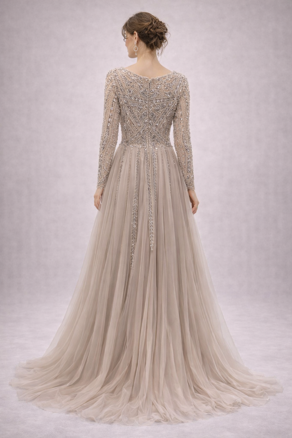 Elegant Couture Evening Gown