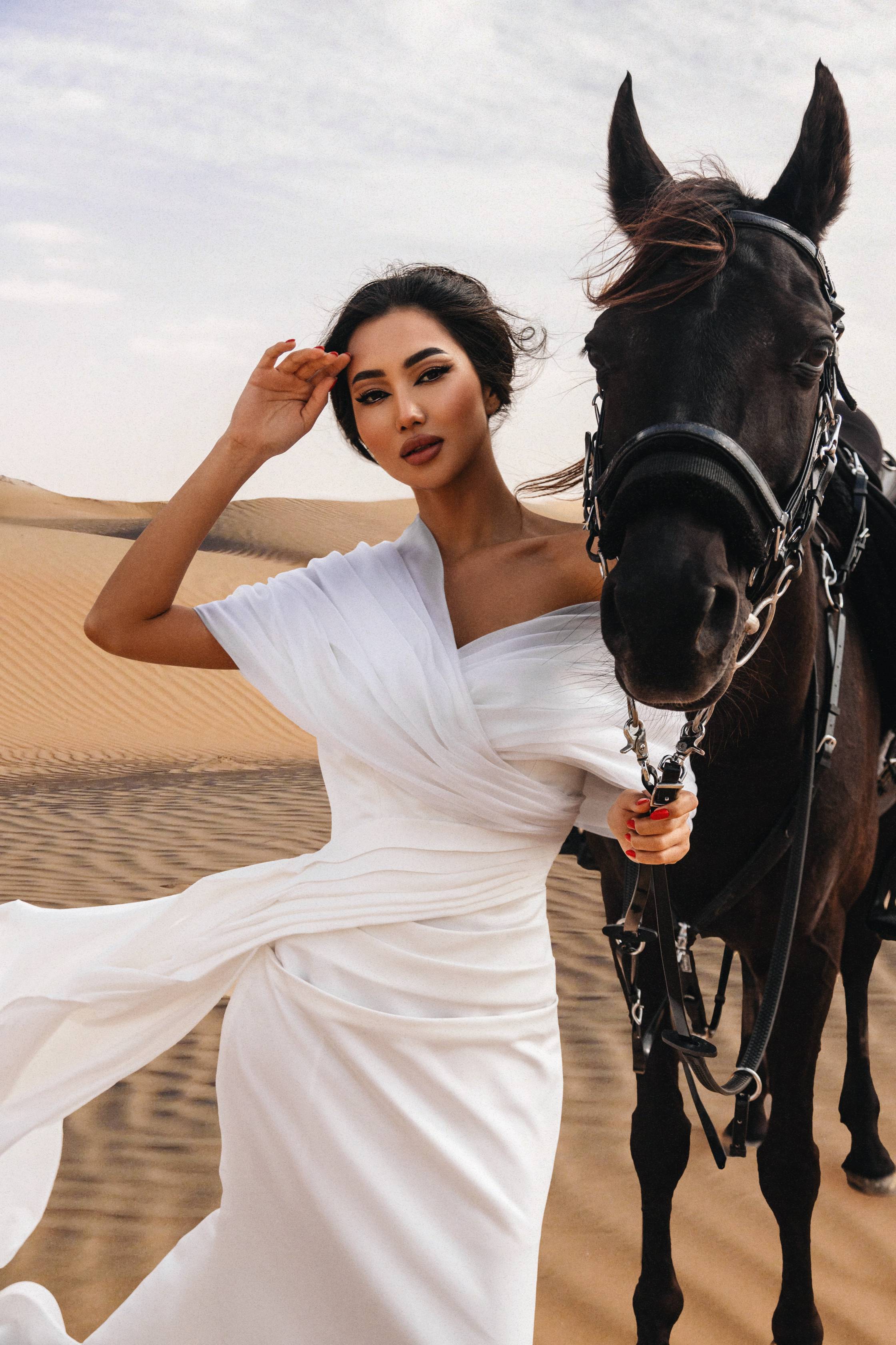 Desert Elegance Wedding Gown