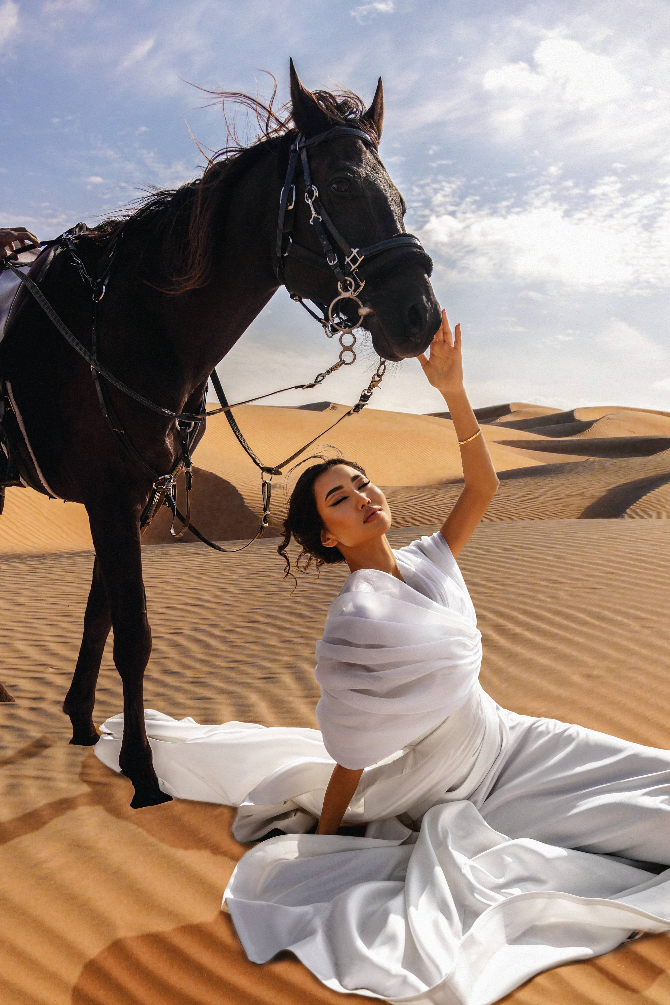 Desert Elegance Wedding Gown