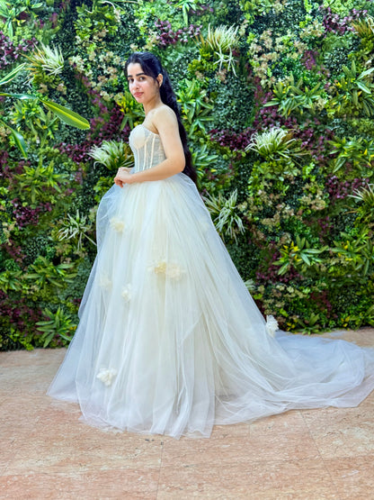 Elegant Corset Bridal Gown