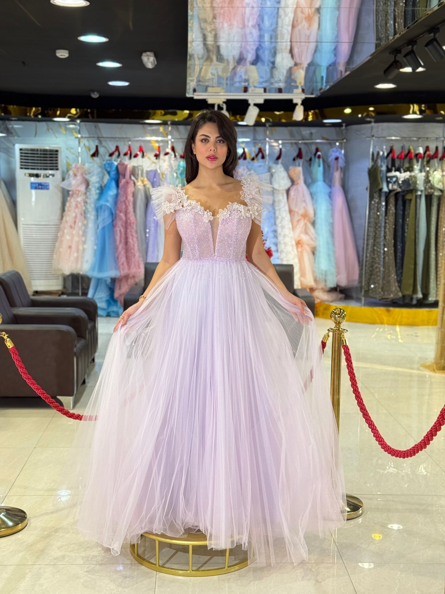 Light Purple Party Dress