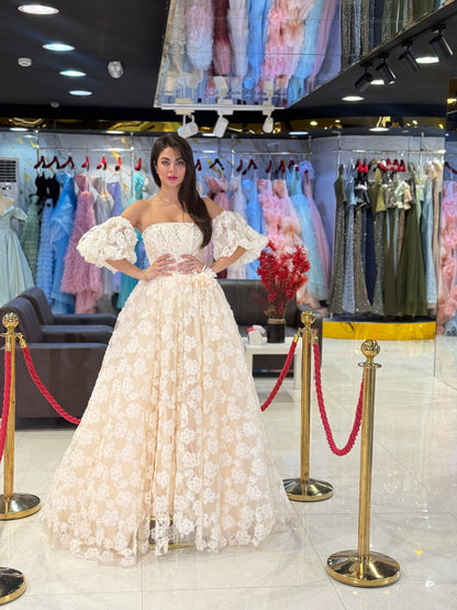 Elegant Lace Prom Dress