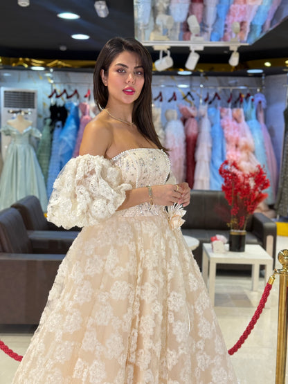 Elegant Lace Prom Dress