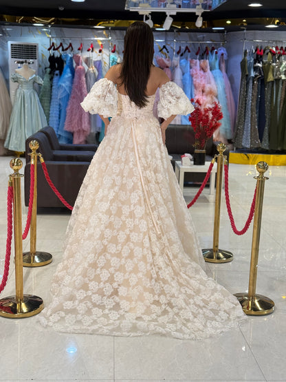 Elegant Lace Prom Dress