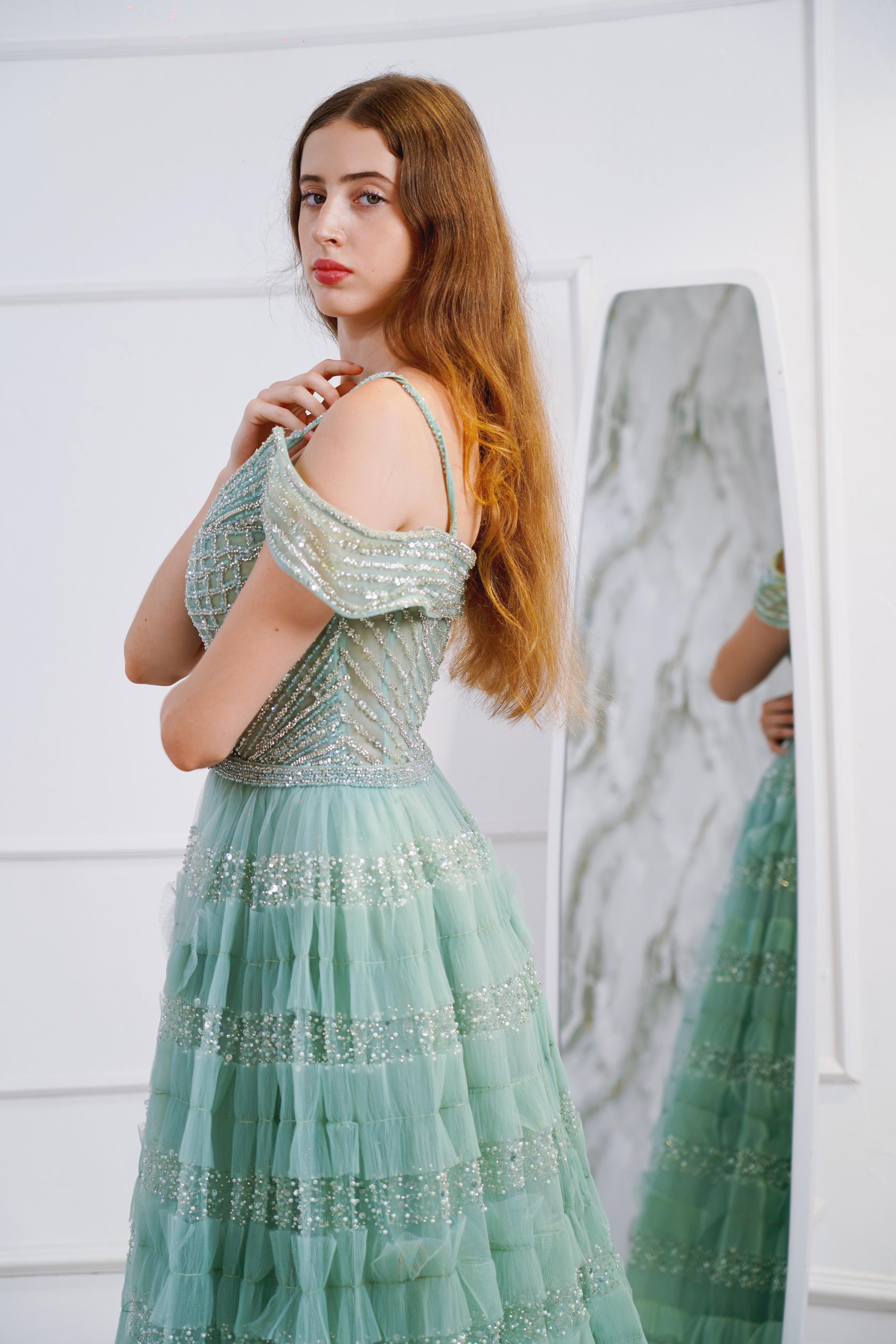 Seafoam Dream Formal Gown