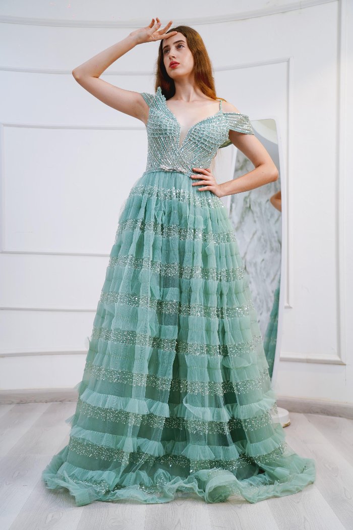 SEAFOAM DREAM GOWN