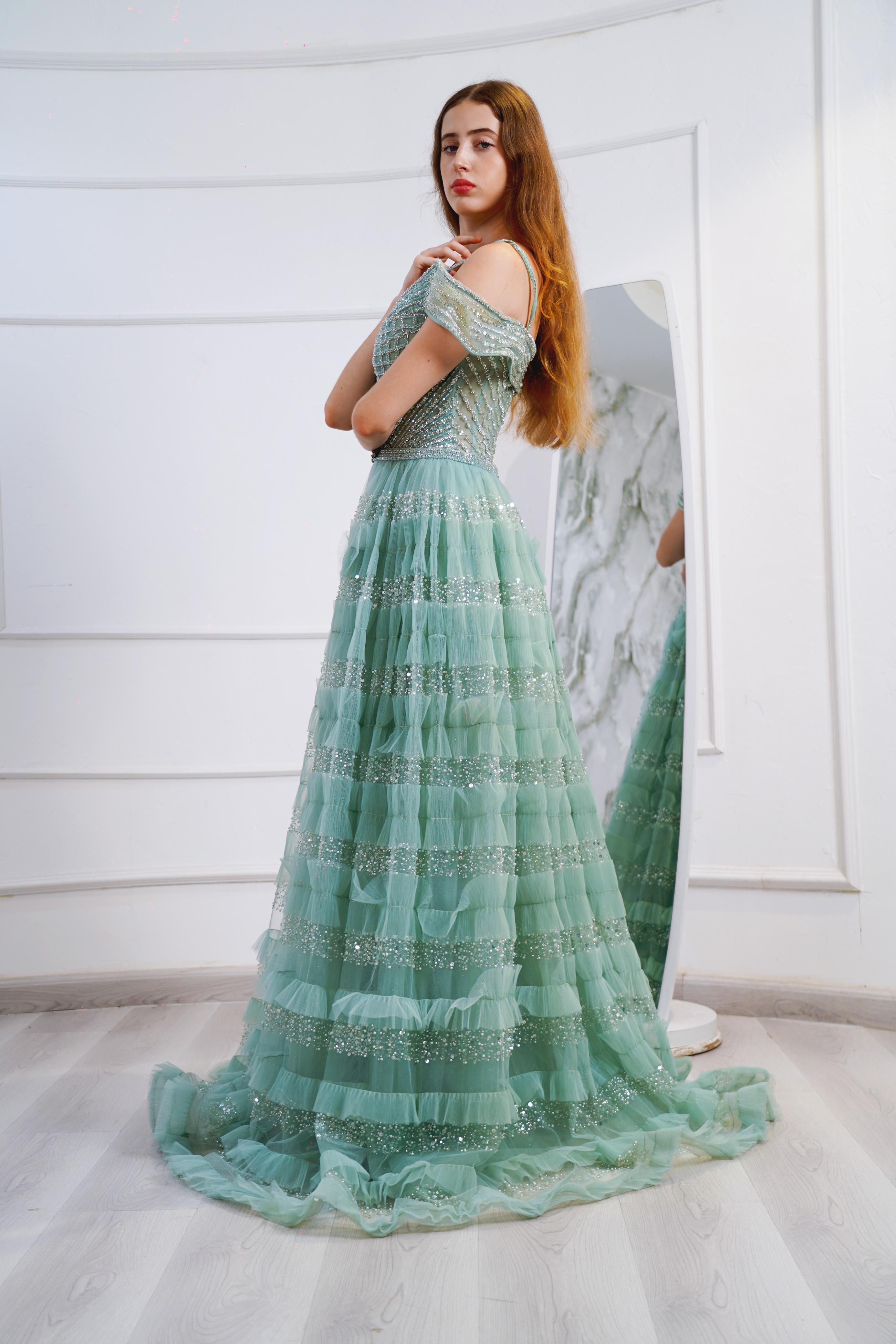 Seafoam Dream Formal Gown