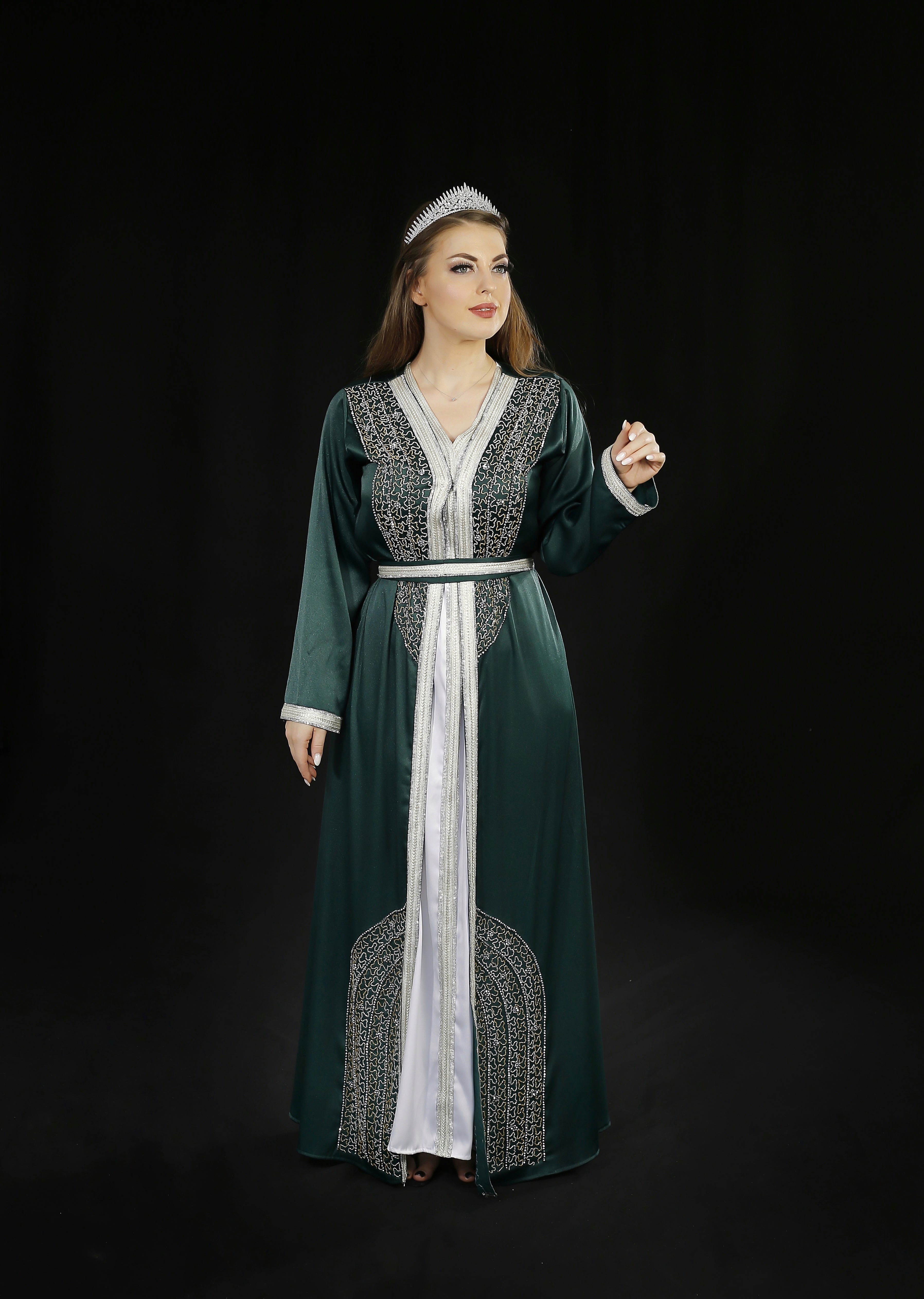 Emerald Kaftan Royalty