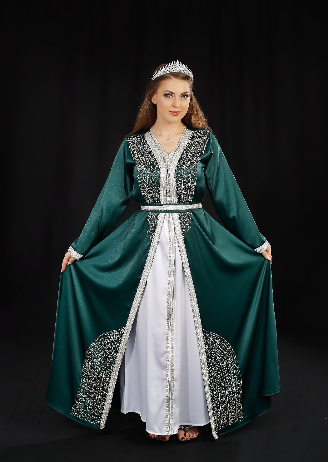 Emerald Kaftan Royalty