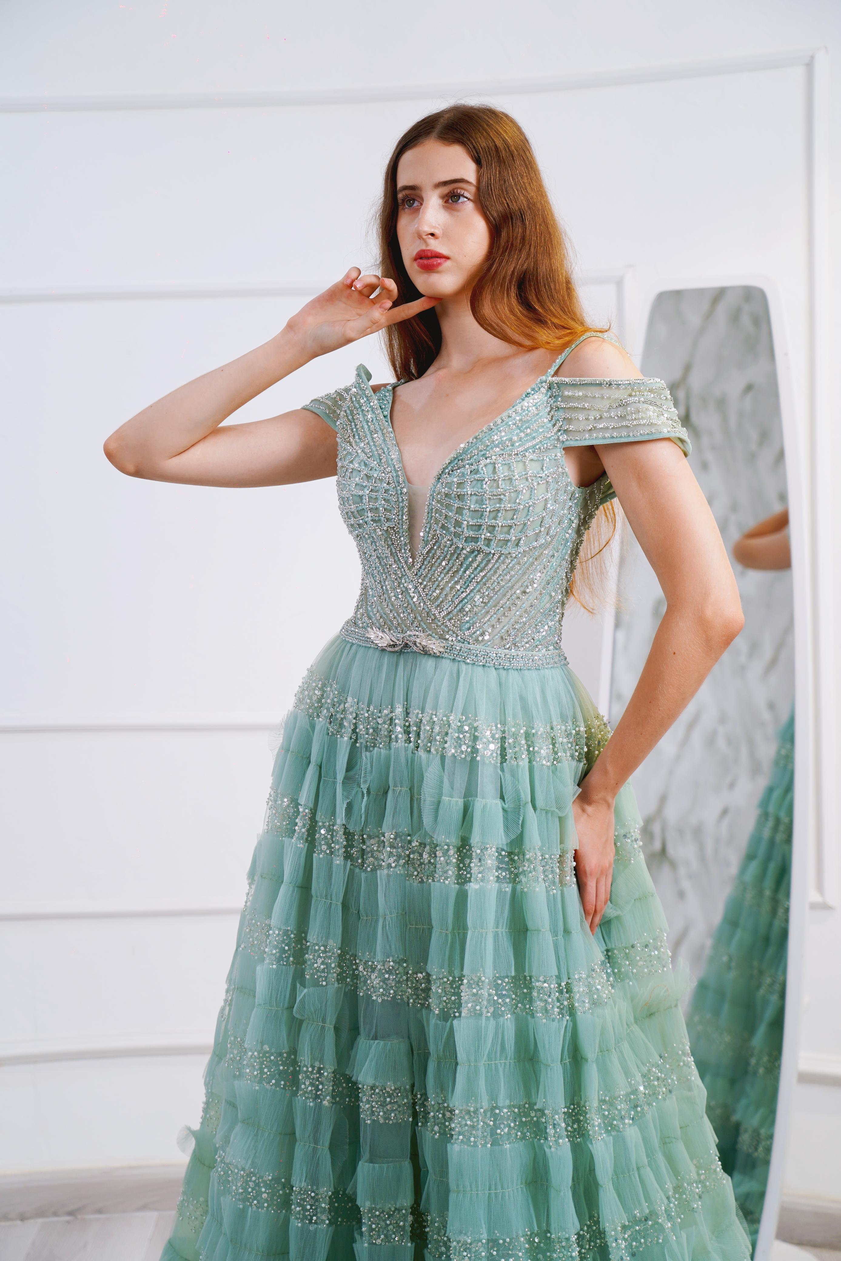 Seafoam Dream Formal Gown