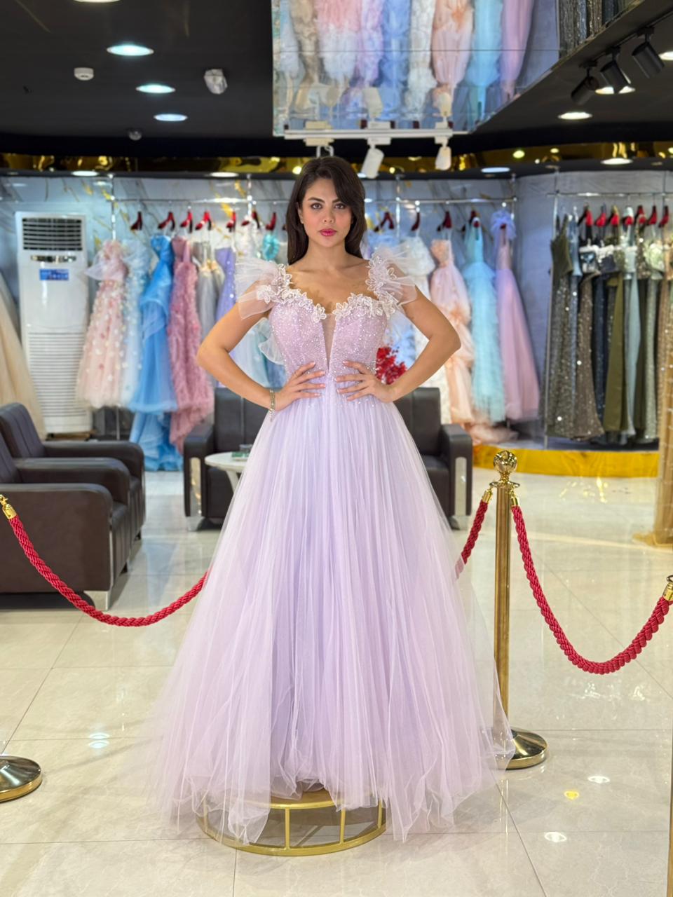 Light Purple Party Dress