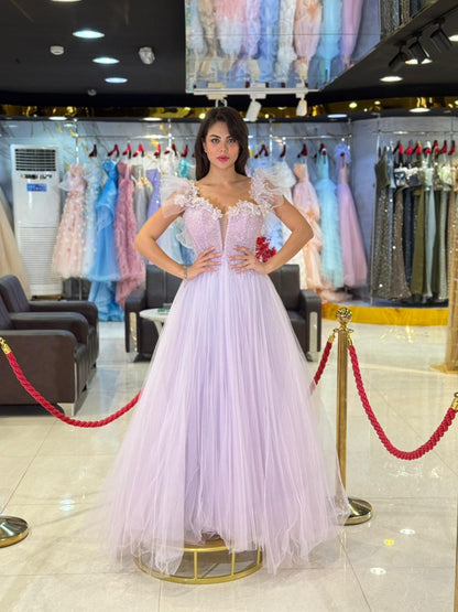 Light Purple Party Dress