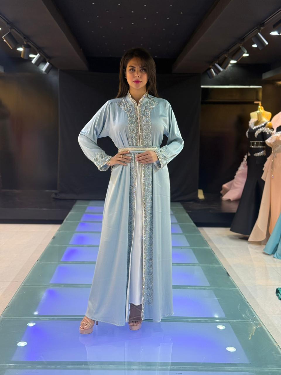 Light Blue Kaftan