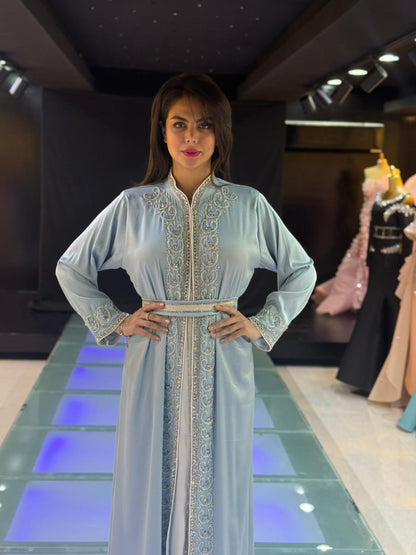 Light Blue Kaftan